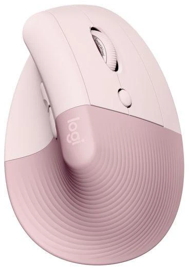 Vertikali pelė Logitech Lift, rožinė