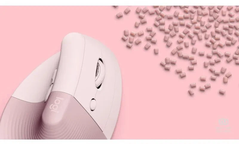 Vertikali pelė Logitech Lift, rožinė