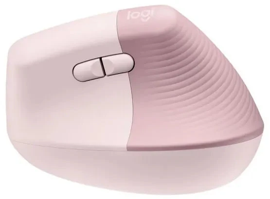 Vertikali pelė Logitech Lift, rožinė