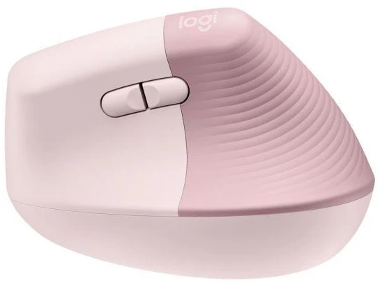 Vertikali pelė Logitech Lift, rožinė