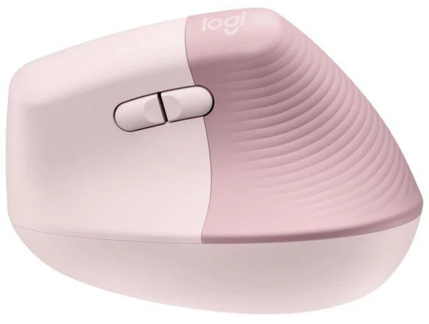 Vertikali pelė Logitech Lift, rožinė