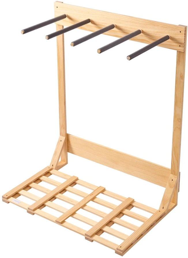 VEVOR Vertikalus lentų stovas iš medžio, 4 lygiai