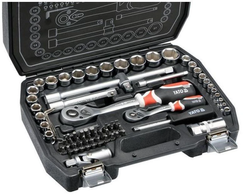 Oem Įrankių rinkinys Yato YT-38782 - 72 vnt