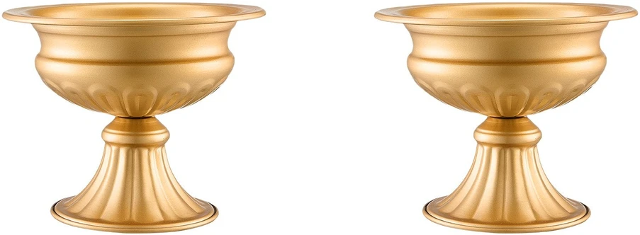 VEVOR Aukso spalvos vaza stalams, 10 vnt., 16 cm