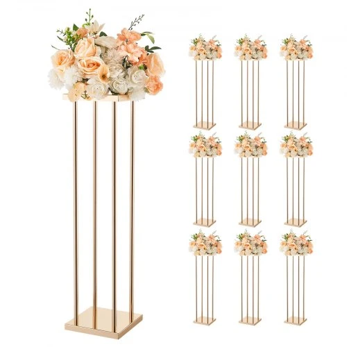 VEVOR Vestuvių gėlių stovai, 10 vnt, 80 cm