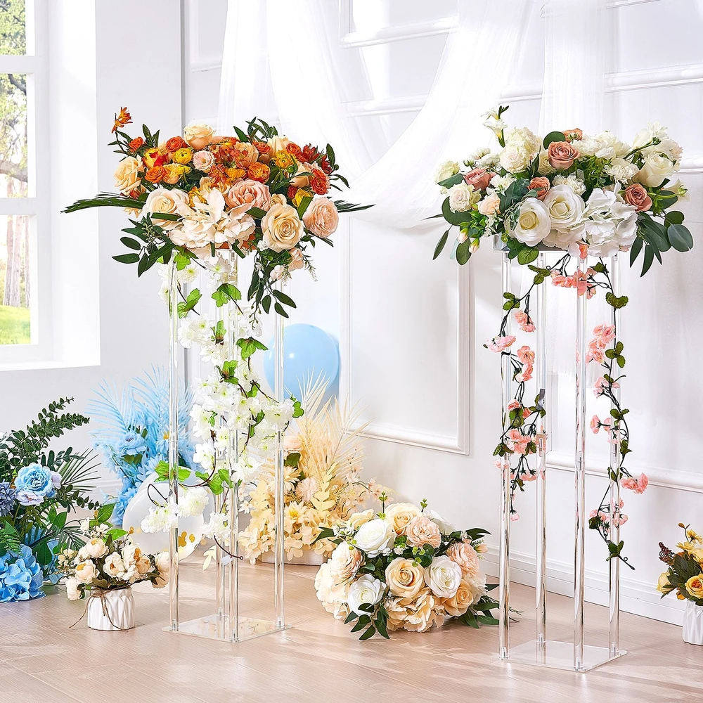 VEVOR 10 vnt. 60 cm aukščio vestuvių gėlių stendas