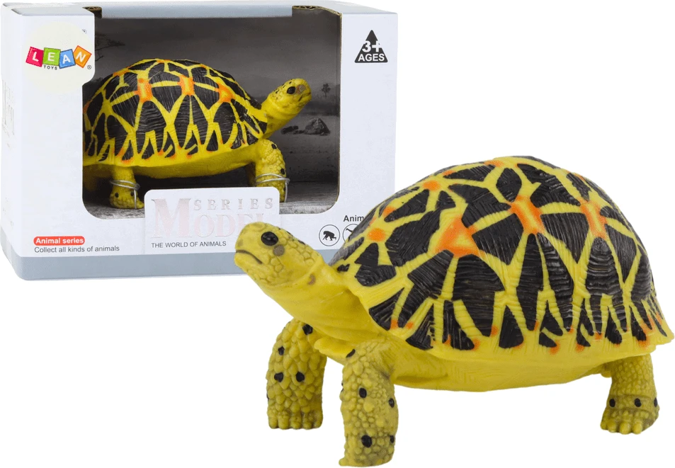 Lean Toys Kolekcinė Vėžliuko Figūrėlė Geltona Juoda