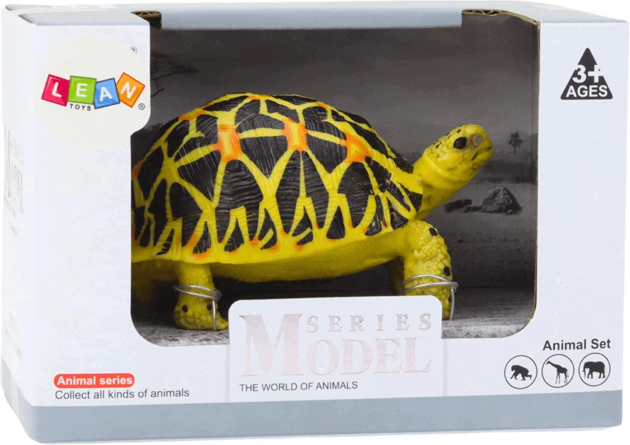 Lean Toys Kolekcinė Vėžliuko Figūrėlė Geltona Juoda