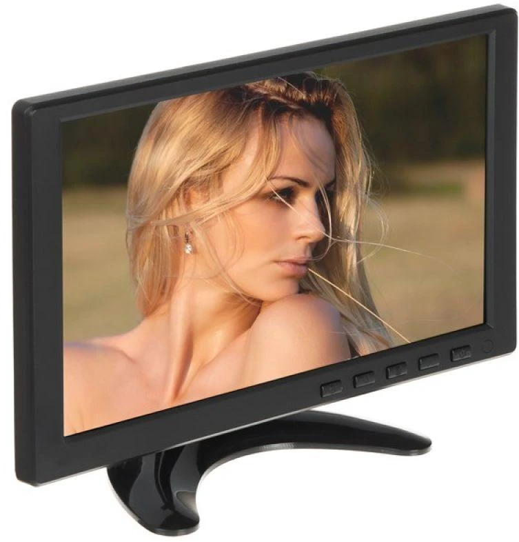 TST MONITORIUS VGA, HDMI, AUDIO, 2XVIDEO, NUOTOLINIS PULTELIS TFT-10/CCTV 10 "
