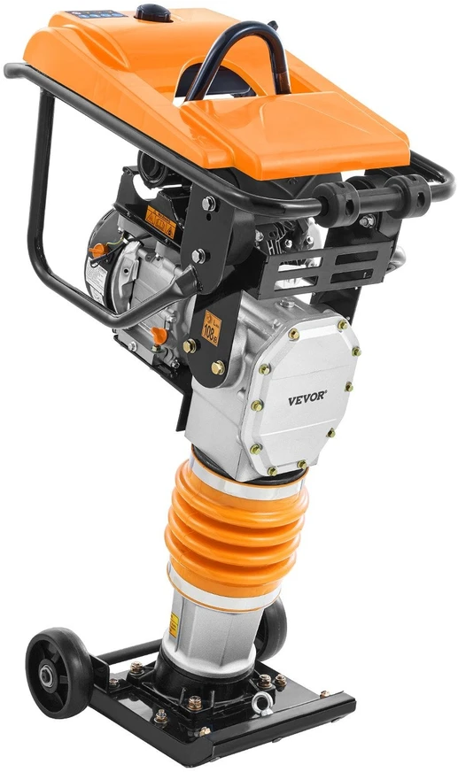 VEVOR 6,5 AG 196 cc vibroplokštė tamperis