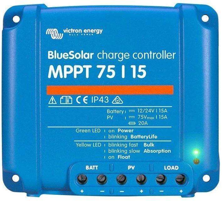 Oem Victron Energy BlueSolar MPPT 75/15 įkrovimo valdiklis