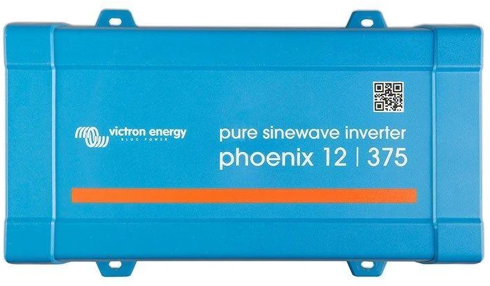 Victron Energy Įtampos keitiklis Phoenix 12Vdc/230Vac 375VA 300W(700W) su sinusine išėjimo įtampa, VE.Direct, SCHUKO
