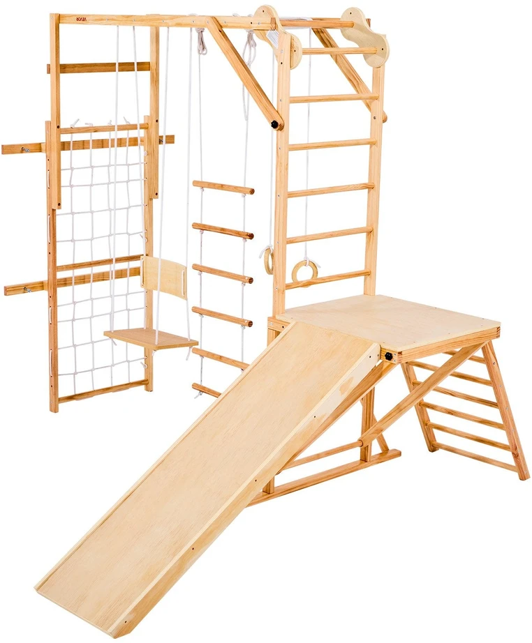 Vidaus žaidimų aikštelė vaikams, 8-in-1 komplektas