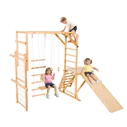 Vidaus žaidimų aikštelė vaikams, 8-in-1 komplektas