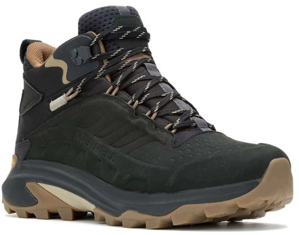 „Merrell Moab Speed 2 LTR Mid WP“ žygio batai – juodi