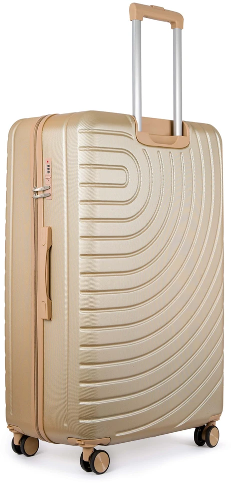 Solier Luggage Vidutinio dydžio M 24 ABS kelioninis lagaminas - SOLIER AVENTOR STL1064 - Auksinis