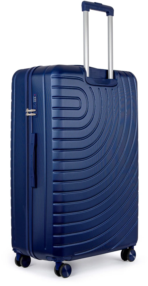 Solier Luggage Vidutinio dydžio M 24 ABS kelioninis lagaminas - SOLIER AVENTOR STL1064 - Tamsiai mėlyna