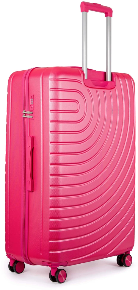 Solier Luggage Vidutinio dydžio M 24 ABS kelioninis lagaminas - SOLIER AVENTOR STL1064 - Rožinė