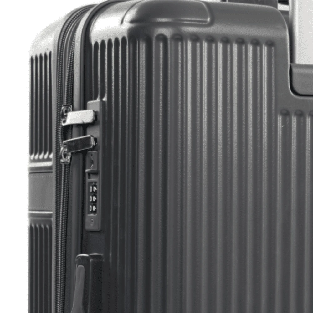 Kelioninis Solier Luggage SUITCASE M 24 STL945 ABS DARK Pilkas