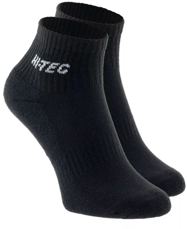 Vidutinio ilgio kojinės Hi-tec Quarro Pack II, juodos