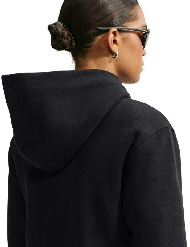 Vidutinio svorio moteriškas džemperis Nike Studio Fleece, juodas, IM8100 001