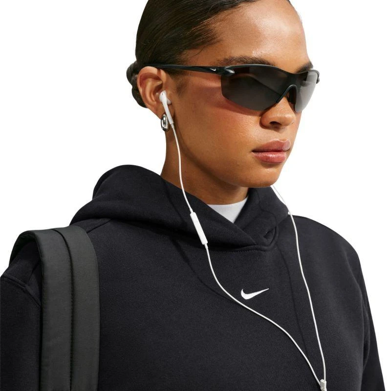 Vidutinio svorio moteriškas džemperis Nike Studio Fleece, juodas, IM8100 001