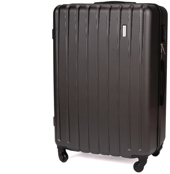 Kelioninis Solier Luggage Vidutinis lagaminas M 22' STL902 ABS - Tamsiai pilka