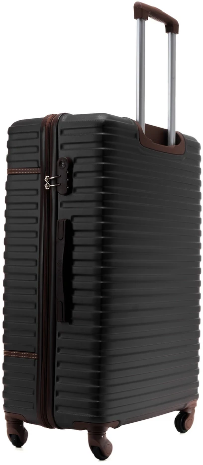 Kelioninis Solier Luggage Vidutinis lagaminas M Solier 22' STL957 ABS - Juodas