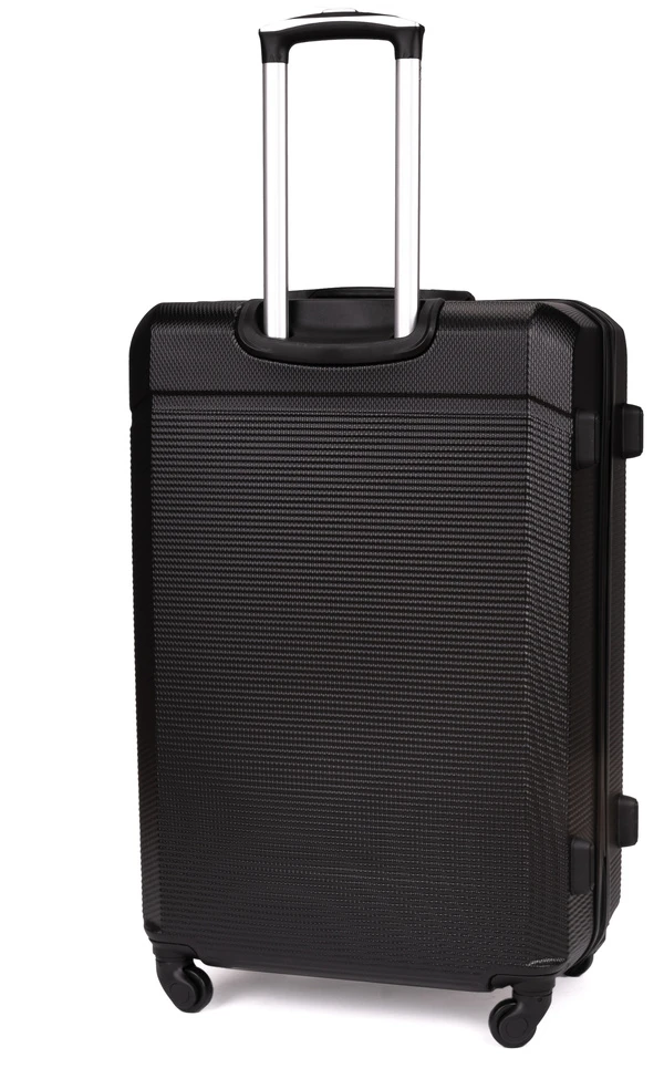 Kelioninis Solier Luggage Vidutinis lagaminas M STL945 ABS - Juodas