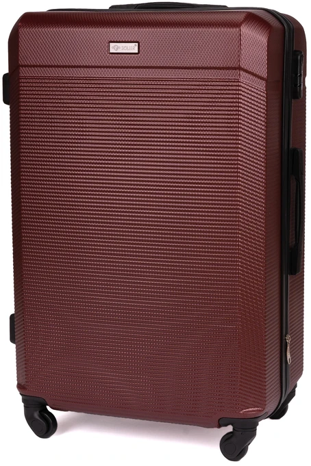 Kelioninis Solier Luggage Vidutinis lagaminas M STL945 ABS - Rudas