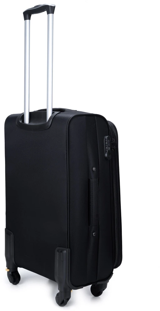 Kelioninis Solier Luggage Vidutinis lengvas lagaminas M Solier STL1651 - Juodas/žalias