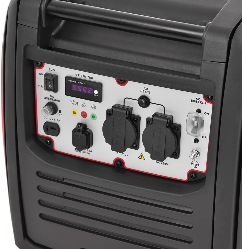 Vienfazis inverterinis generatorius HECHT IG 4500, 4000 W