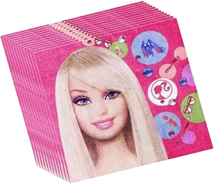 Vienkartinės servetėlės Barbie, 20 vnt.