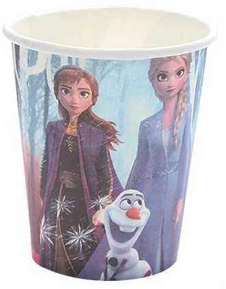 Vienkartiniai puodeliai „Frozen” 10 vnt.
