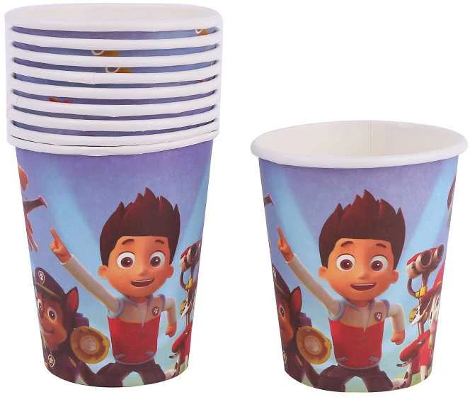 Vienkartiniai puodeliai „Paw Patrol” 10 vnt.