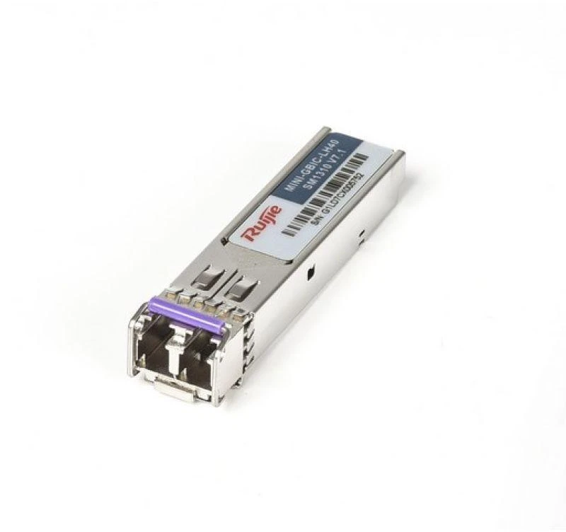 Usorteret Ruijie Networks MINI-GBIC-LX-SM1310 tinklo siųstuvų-imtuvų modulis Optinis pluoštas 1000 Mbit/ai SFP