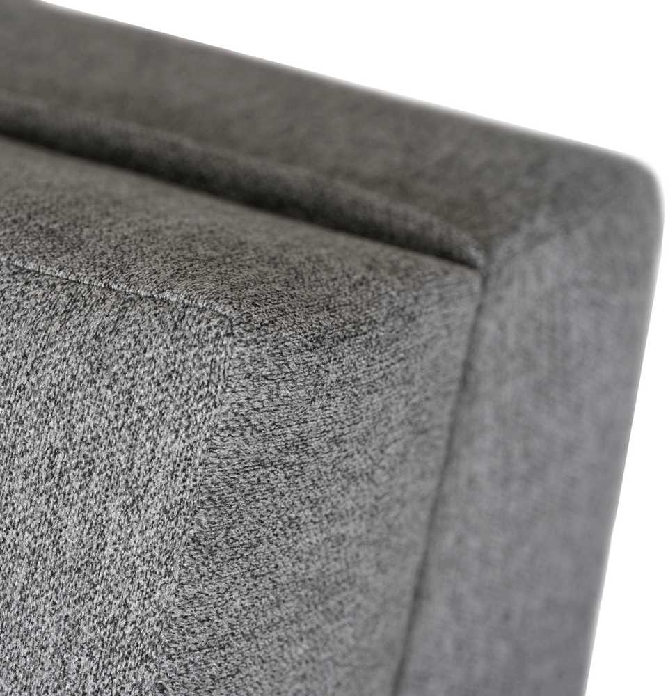 Mebel Elite Išskleidžiamas fotelis-lova MILAN 1, 197 × 97 cm, pilkas