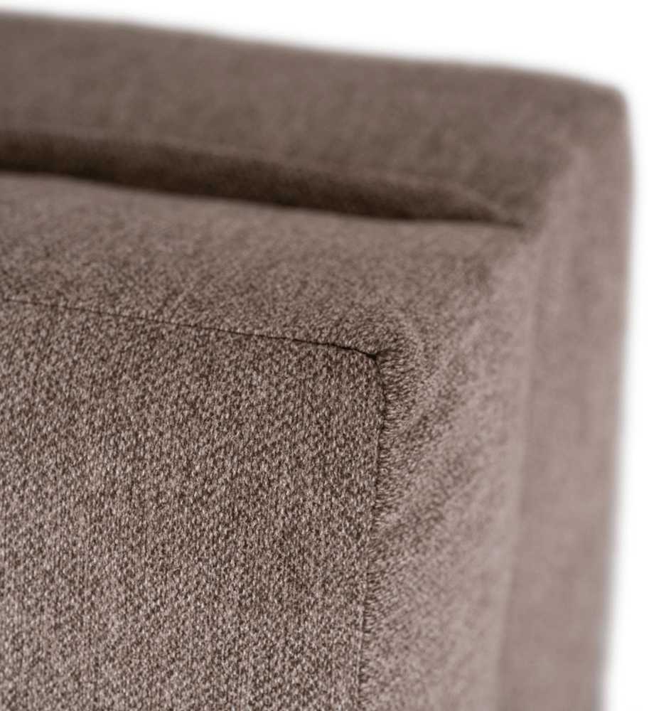 Mebel Elite Vienvietis fotelis-lova MILAN 1, smėlio spalvos