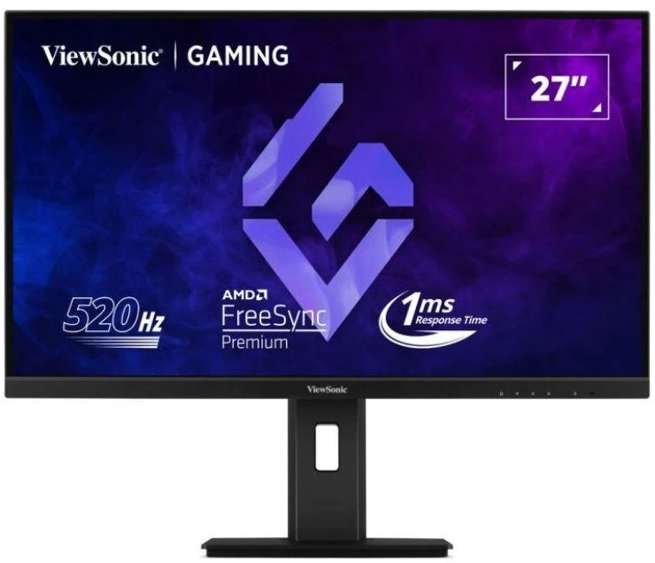 Monitorius ViewSonic XG2737 – 520 Hz | „Full HD“ | IPS | 27 colių | 1 ms