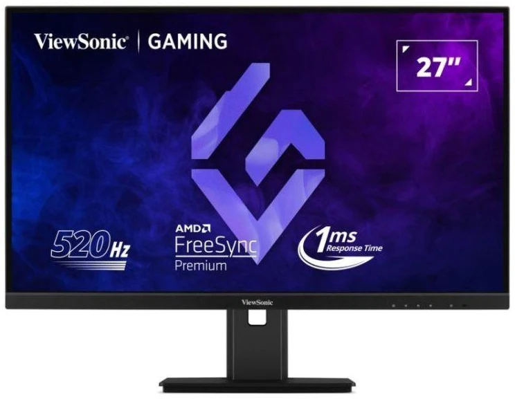 Monitorius ViewSonic XG2737 – 520 Hz | „Full HD“ | IPS | 27 colių | 1 ms