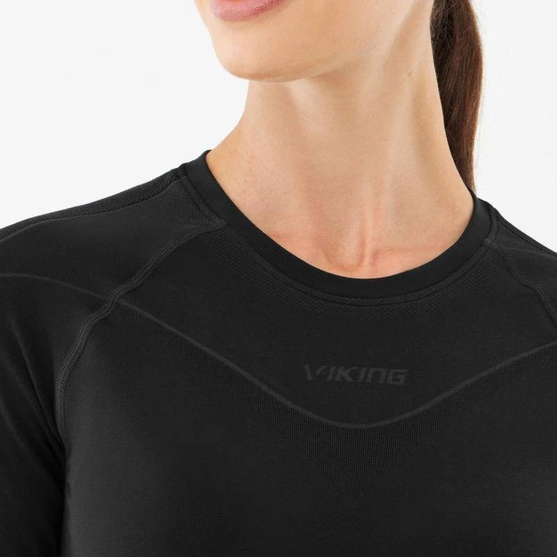 Viking Gaja Lady Set moteriški termo apatiniai drabužiai juodi 500-27-5512-0900 Viking