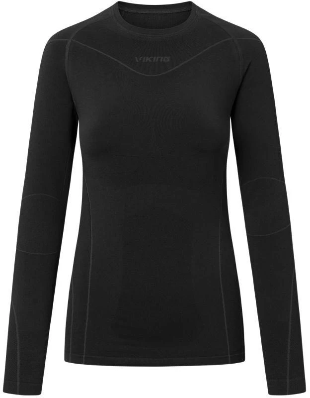 Viking Gaja Lady Set moteriški termo apatiniai drabužiai juodi 500-27-5512-0900 Viking