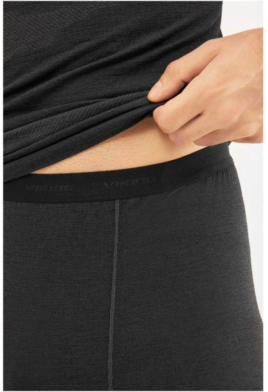 VIKING Gasher Man Set Merino men's underwear, dydis L, juodas