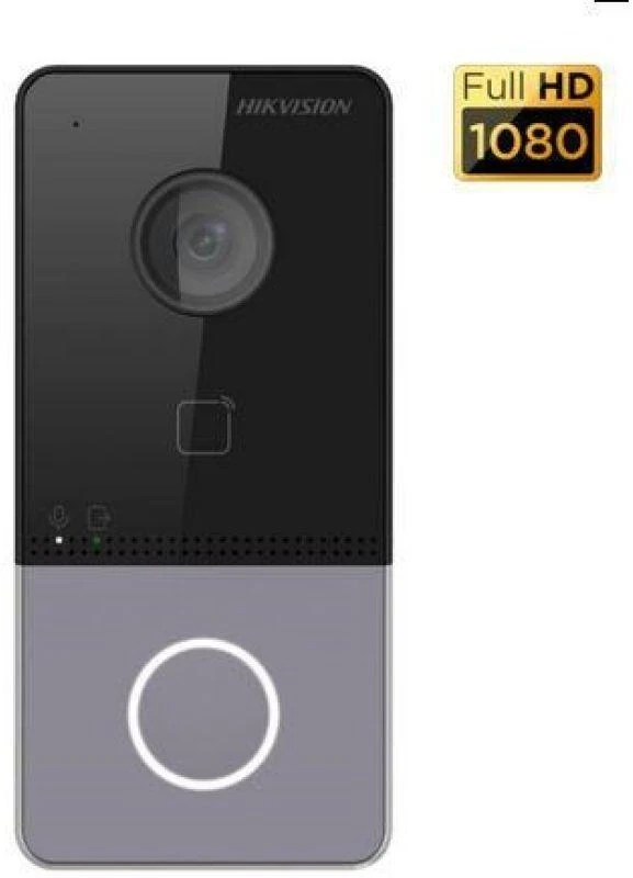 IP VIDEO DOMOFONAS HIKVISION DS-KV6113-WPE1(C) Wi-Fi / IP, skambina tiesiai į Hik-Connect