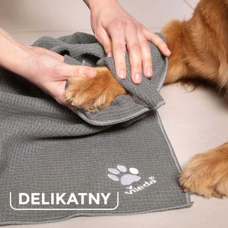 Mikropluošto rankšluostis gyvūnams VILEDA PET PRO, XL dydis