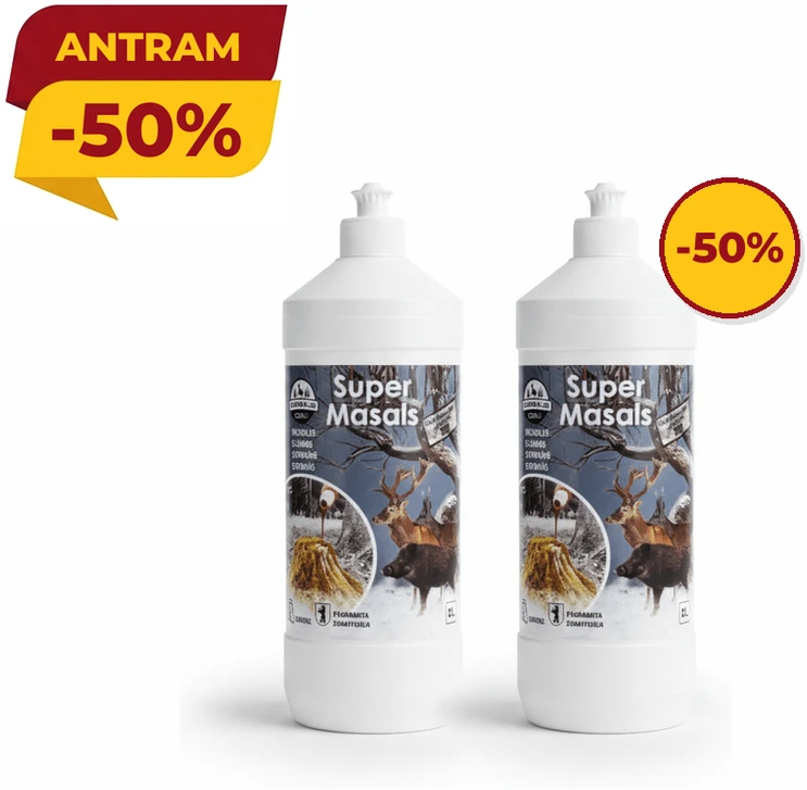 Vilioklis šernams, elniams, stirnoms - SuperMasals, 1 l.