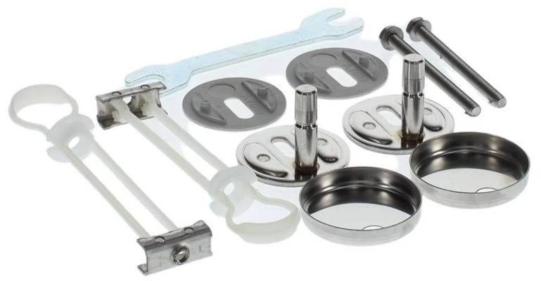 Villeroy & Boch reguliuojamų vyrių rinkinys chromas