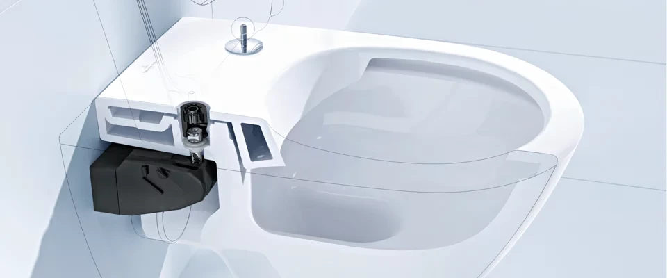 Villeroy & Boch varžtų komplektas WC sėdynei SUPRAFIX 3.0