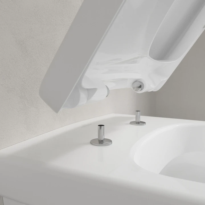 Villeroy & Boch Pakabinamo klozeto dangtis Villeroy ampBoch 9M88S1R1, su ,,Soft Close technologija