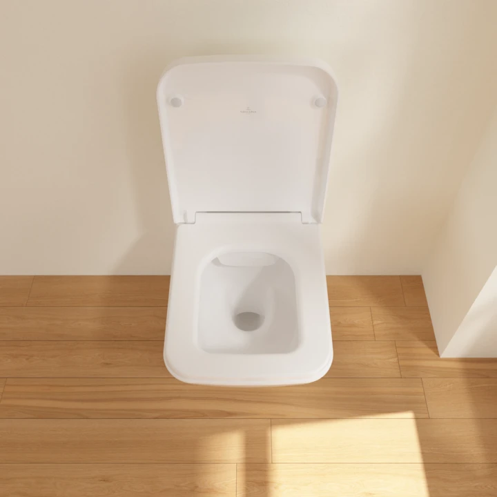 Villeroy & Boch Pakabinamo klozeto dangtis Villeroy ampBoch 9M88S1R1, su ,,Soft Close technologija